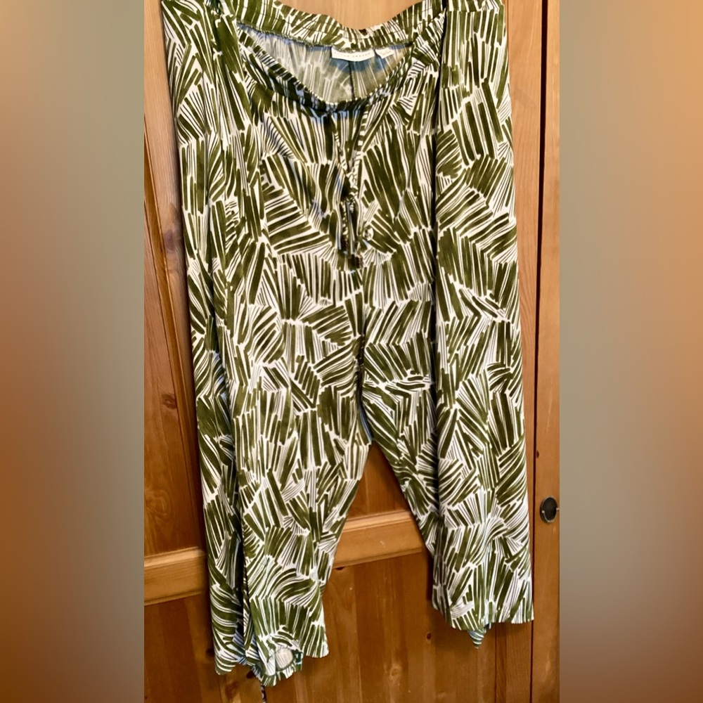 Susan Graver Cropped Wide Leg